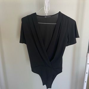 Black Zara body suit